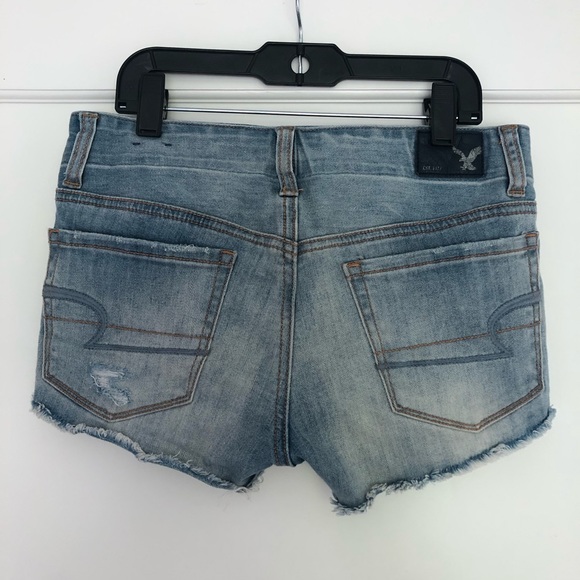 JEAN SHORTS (tie up) - Picture 3 of 3